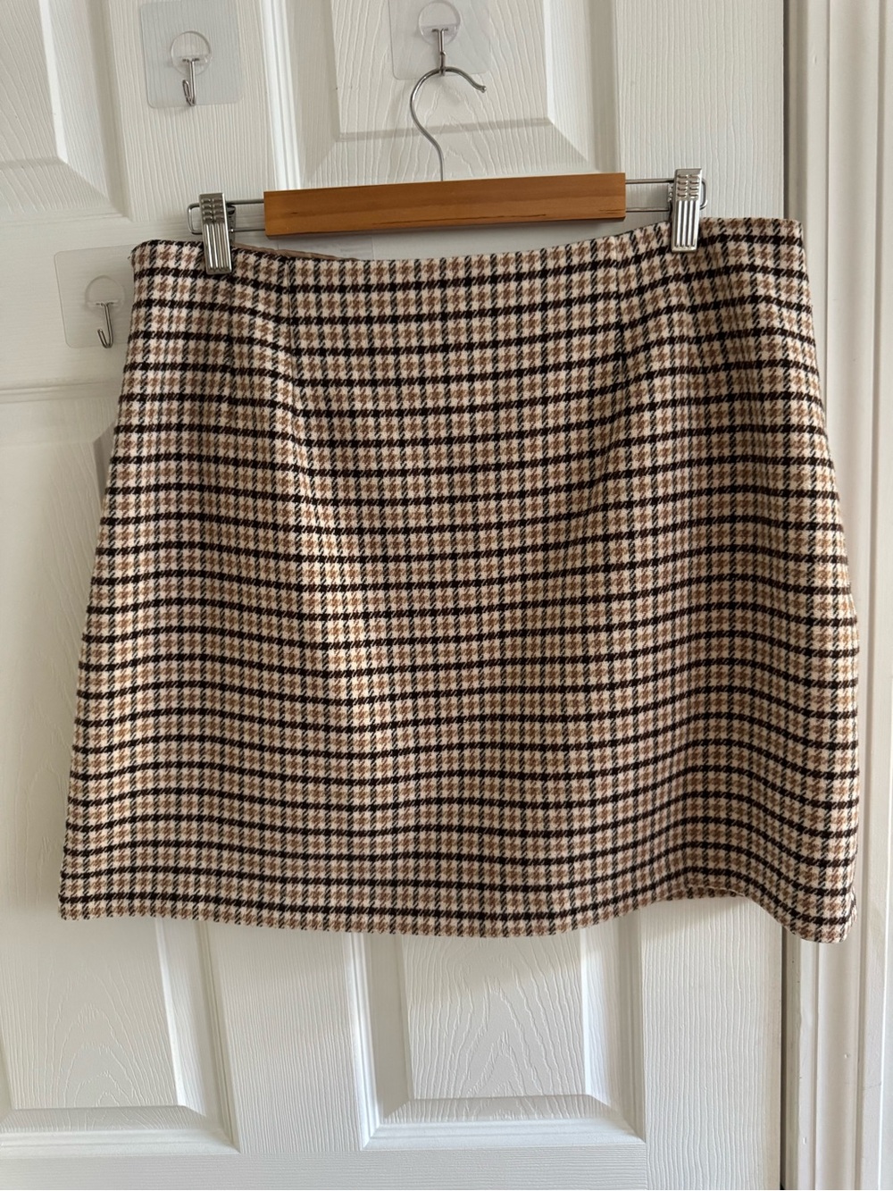 LOFT Horsebit Plaid Mini Skirt 14 - Picture 5 of 13